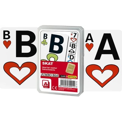 NSV Карти за игра с големи символи Jumbo (32 карти) (7000)