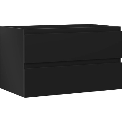 Mexen Orio шкаф за баня под мивка 80 см, 2 чекмеджета, черен мат - 91A10-08047-2-BFF71 (91A10-08047-2-BFF71)