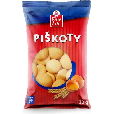 Fine Life Piškóty 16 x 120 g