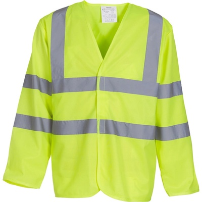 Yoko bunda HVJ 200 dlouhý rukáv reflexní hi vis yell