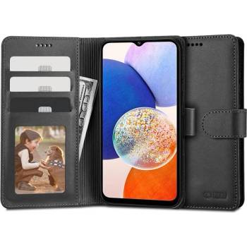 GKK Кожен Калъф с Джобове за XIAOMI Redmi Note 12S, Wallet Book Case, Черен (9490713935033)