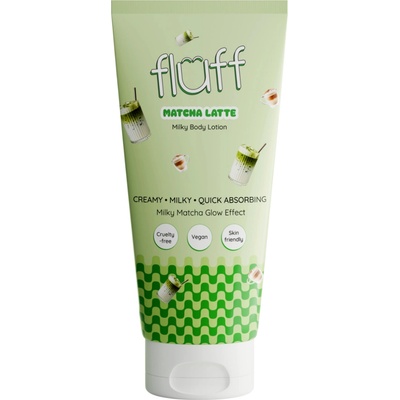 Fluff Лосион за тяло, матча лате, 150 ml