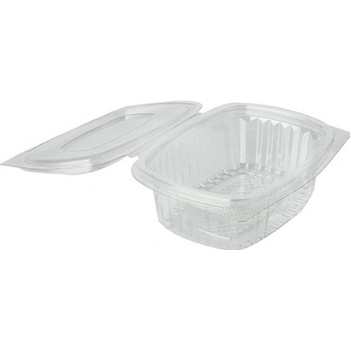 Jopka Miska hranata 250ml s integ. viečkom PET