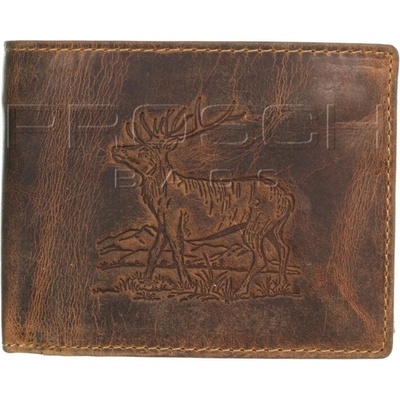 Greenburry Kožená peněženka 1796-Stag-3 hnědá