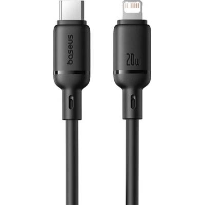 Baseus P10377700113-00 USB-C/Lightning, 20W, 1m, černý