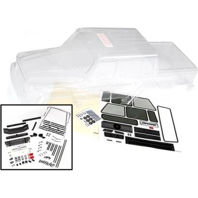 Traxxas каросерия Mercedes-Benz G 63 прозрачна