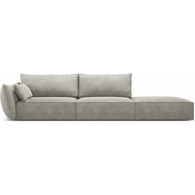 Mazzini Sofas Vanda Svetlosivá leňoška ľavý roh