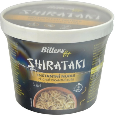 Shirataki instantní nudle, polévka pikantní kuře Bitters Fit 205 g