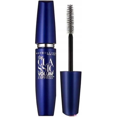 Maybelline Volum' Express Very Black Řasenka Černá 10 ml