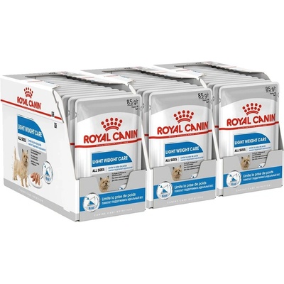 Royal Canin Light Weight Care Dog Loaf diétna kapsička s paštétou pre psy 36 x 85 g