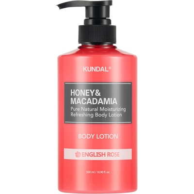 Kundal Honey&Macadamia Body Lotion English Rose 500 ml