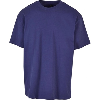 Build Your Brand pánske tričko Heavy Oversize Tee svetlé námornické modré