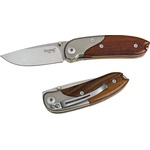 lionSTEEL 8200 st / Джобно ножче с острие от стомана d2 - кафяво (lion0102)