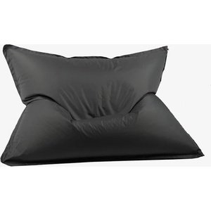 Pufrelax Пуф Голяма възглавница, 350л. , Magic Pillow - Dark Grey, Перящ се калъф, За открито, EPS перли (PUF-G-MP-TEX-MGRE)