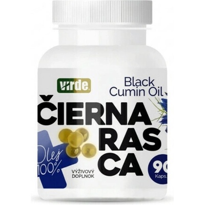Virde ČIERNA RASCA olej 100% 90 kapsúl