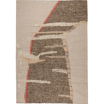 Dutchbone Кафяв/бежов вълнен килим 160x230 cm Briton - Dutchbone (1000111)