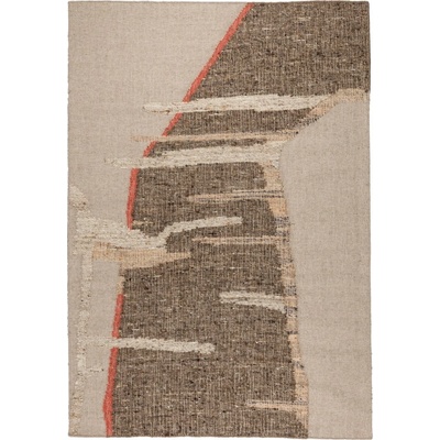 Dutchbone Кафяв/бежов вълнен килим 160x230 cm Briton - Dutchbone (1000111)