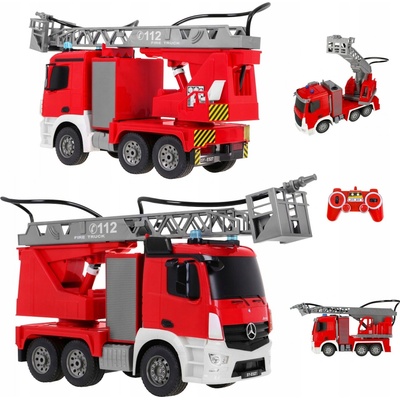 Dálkově ovládané hasičské auto Coil RC Mercedes 1:20