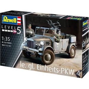 Revell Сглобяем модел, Revell, le. gl. Einheits-PKW 4, 254 части