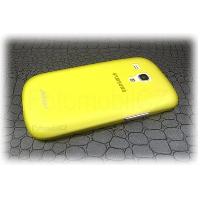 Pouzdro JEKOD PP ultratenké 0,3 mm Samsung i8190 Galaxy S3 mini žluté