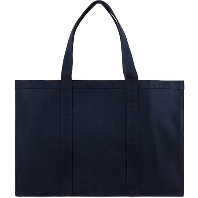 Maxi tote bag VINGA Hilo z recykl. canvas AWARE™, modrá námornícka