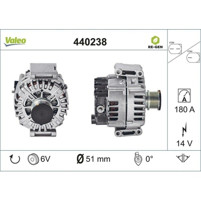 Alternátor VALEO 440238