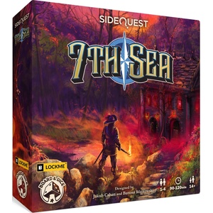 Board & Dice Настолна игра SideQuest: 7th Sea - Тематична