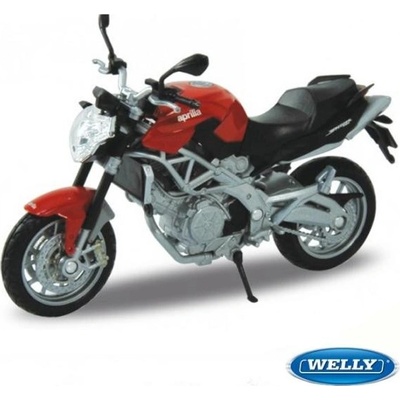 Welly Model APRILIA SHIVER 750 červená 1:18