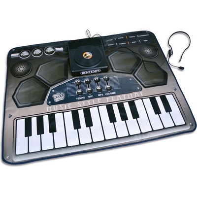 BONTEMPI Hrací podložka interaktivní mixážní pult s piánem na baterie Zvuk