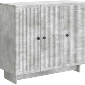 vidaXL Служебен шкаф Бетонно сиво 89 x 34, 5 x 80 см (893958)