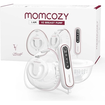 Momcozy Momcozy V2 електрическа помпа за кърма, бял (BP141-IR00BA-A)