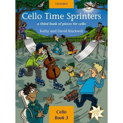 Cello Time Sprinters book 3 ľahké skladby pre violončelo