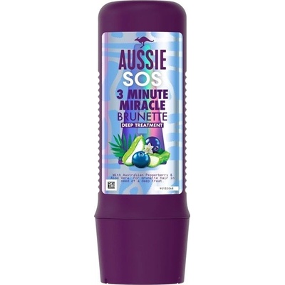 Aussie 3 Minute Miracle Brunette maska pre tmavé vlasy 225 ml