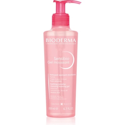 BIODERMA Sensibio Gel Moussant нежен успокояващ и почистващ гел 200ml