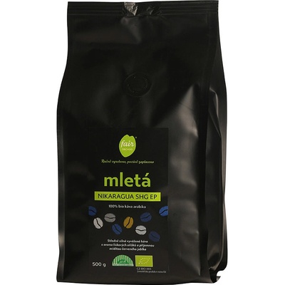 Fairobchod Bio mletá Nikaragua SHG 0,5 kg