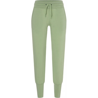 Super Natural dámské funkční merino kalhoty Essential Cuffed celadan green