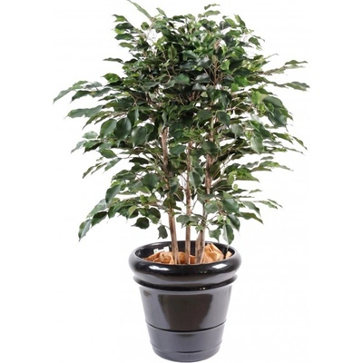 Luxusní umělý strom Ficus Exotica Bush, 110cm