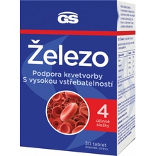 GS Železo 30 tabliet