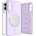Tech-Protect Liquid Silicone MagSafe Калъф за Samsung Galaxy S25 Edge, лилав (THP4206)