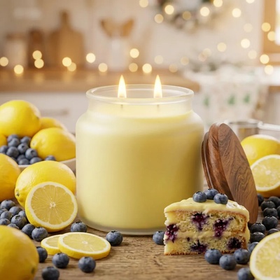 Pure Integrity Soy Candles CITRONOVĚ-BORŮVKOVÝ KOLÁČ 454 g