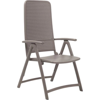 NARDI Darsena Šedo hnědá plastová