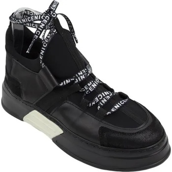 Image 1 of Български обувки Ежедневни дамски кецове с неопрен 3078black