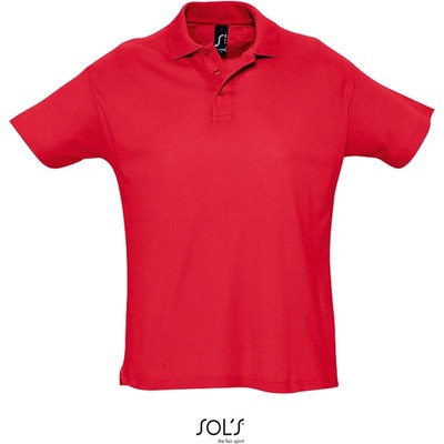 Sol's Summer II Piqué polo červené