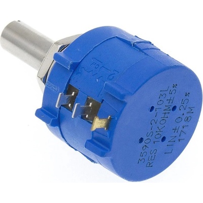 Potenciometr víceotáčkový 3590S-2, 2W 501, 500 Ohm, 500R