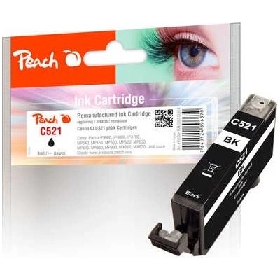 Peach Canon CLI-521BK - kompatibilný