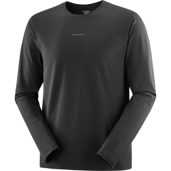 Salomon Trackline LS Tee Размер: L / Цвят: черен