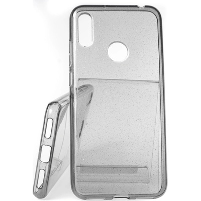 Pouzdro Crystal Glitter Honor 8A Černé – Zboží Živě