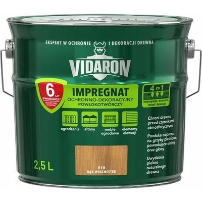 Impregnát na dřevo VIDARON 2,5L DUB WINCHESTER