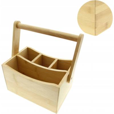 Příborník s rukojetí bambusový 23 cm HT-23492119