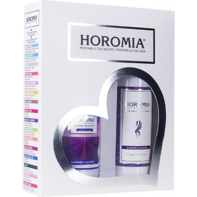 Horomia Kazeta Horotwins Aromatic Lavender parfém na prádlo 250 ml + parfémový sprej na textil 250 ml